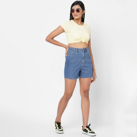 https://wavique.com/products/women-blue-slim-fit-high-rise-denim-shorts