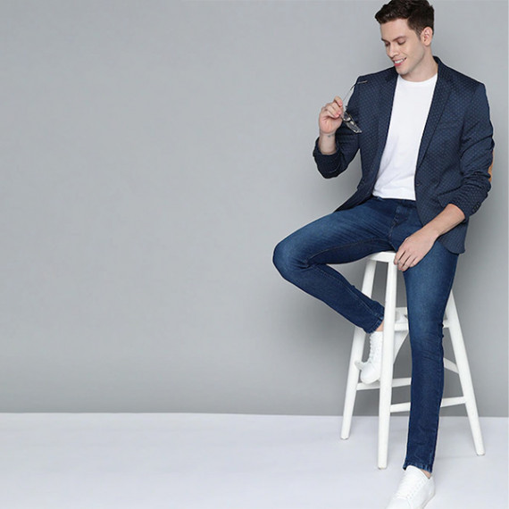 https://wavique.com/products/men-navy-blue-self-design-single-breasted-blazer