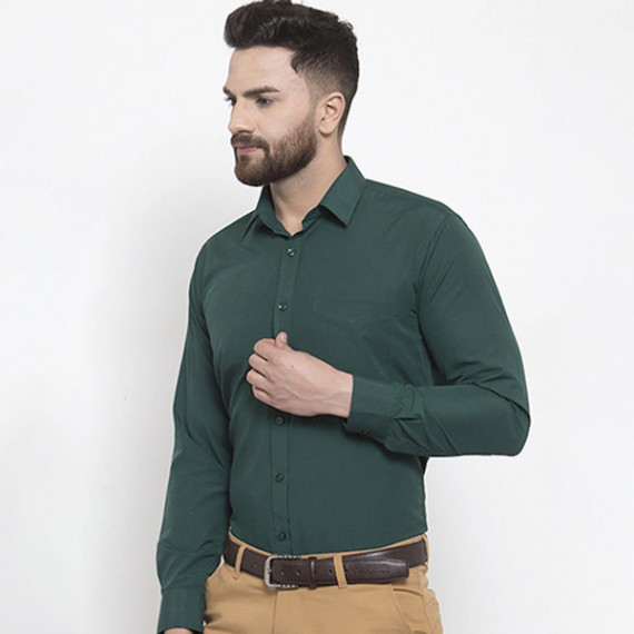 https://wavique.com/products/men-green-slim-fit-solid-formal-shirt