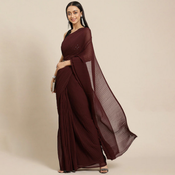 https://wavique.com/products/maroon-pleated-georgette-saree